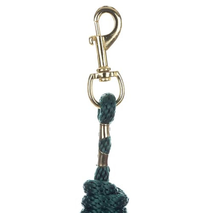 Equinavia Stella 8' Lead Rope with Snap Buckle - Hunter Green - One Size - color: Hunter Green