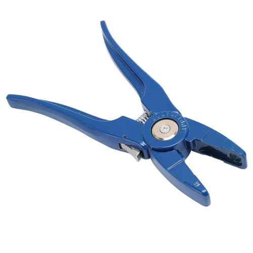 Livestock Ear Tag Applicator, 7.7 Metal Ear tag Pliers Cattle Ear Tagger, Practical Ear Tag Tool Clamp, Animal Tool for Cattle Sheep Pigs Cow Goat