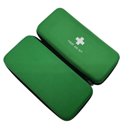 First Aid Hard Case Empty, Green BB EVA Medical Bag for Home, Health, Camping, Outdoors (10.4x4.7x2.4 inches) - color: Green BB