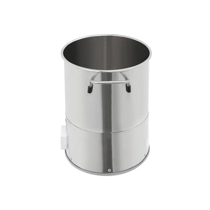 DYNAMI 2.9Gal Stainless Steel Heated Water Bucket for Dogs,13in Height Heated Bucket with Adjustable Temperature 32-122°F, Digital Display, Overheat Protection,No Freeze for Winter, for Animals