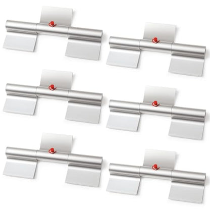 Zonon 6 Pcs 4 Pcs 9" Aluminum Greaseable Weld on Door Hinges Ramp Gate