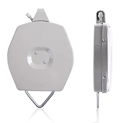 Mechanical Hanging Scales 110lbs/50kg with Calf Sling | Weighing Sling for Calves Lambs Goats Newborn Livestock Dogs, High Accuracy Large Display Spring Dial Weight Scale - color: B2:Gray Hanging Scale 110lbs/50kg&Calf Sling