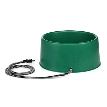 Farm Innovators Heated Pet Water Bowl, 60W, 1.5 Gallon - size: 6 Qt
