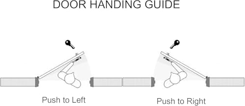 Storefront Door Mortise Deadlatch Adams Rite Lock (Right, Aluminum, 1-1/8") - size: 1-1/8" Backset, style: Right Hand