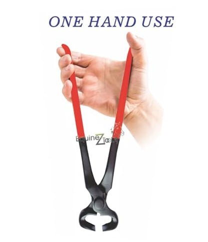 Professional Hoof Nipper 12" with PVC Covered Handle–Premium Heavy Duty Horse Farrier Tool for Precise Hoof Trimming,Shaping&Maintenance–Professional-Grade Equine Hoof Care Tool for Hoof Health