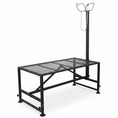 Goat Sheep Stand Roadside Stand Goat Milking Stand Halter Farm Supplies Cows Supplies Farm Outdoor Cow Accessories 47x23in Tabletop 500 lbs