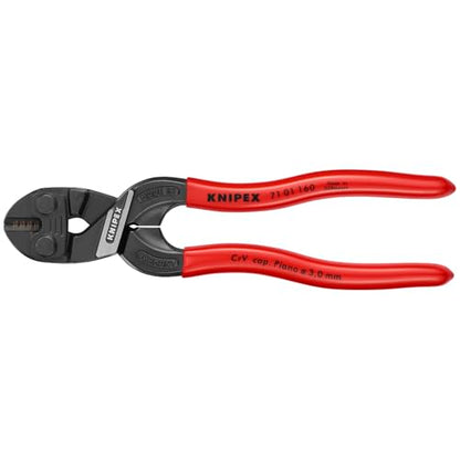 KNIPEX Tools - CoBolt S, Compact Bolt Cutter (7101160), 6-Inch - size: 6 1/4-inch