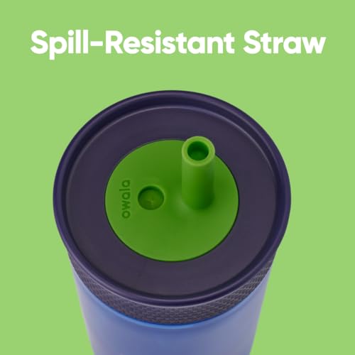 Owala Tumbler Kids Plastic Water Bottle 15 oz Home Base - color: Home Base, size: 15 Ounces