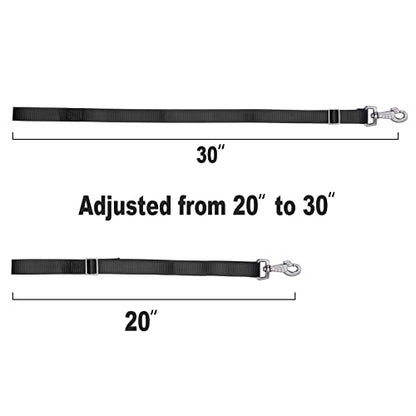 Rosemarie Horse Bucket Strap Hangers,Horse Suppliers Adjustable Nylon Straps up to 700 lbs for Hay Nets, Water Buckets,Barn Hanging-Pratical and Easy Use (2 Pack) (Black) - color: Black