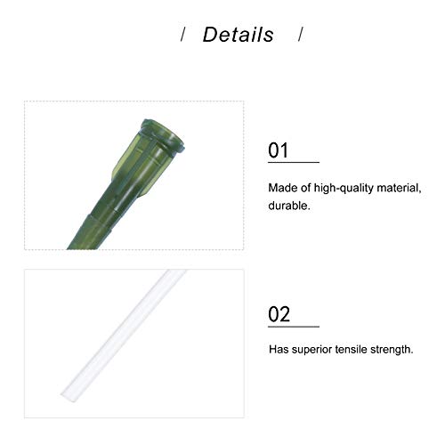 Balacoo 6Pcs Baby Bird Feeding Hose Kit: Soft Pet Parrot Milk Feeding Tubes for Newborn Birds, Small Animals, Parrot Milk Feeder- Easy to Clean, 3.54 Inch
