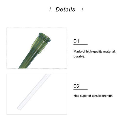 Balacoo 6Pcs Baby Bird Feeding Hose Kit: Soft Pet Parrot Milk Feeding Tubes for Newborn Birds, Small Animals, Parrot Milk Feeder- Easy to Clean, 3.54 Inch