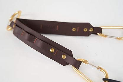 HEYDAY Bare Strap Bird Tote Kit – Minimalist 12-Drop Game Carrier with HydroLeather Strap & Steel Cable Drops