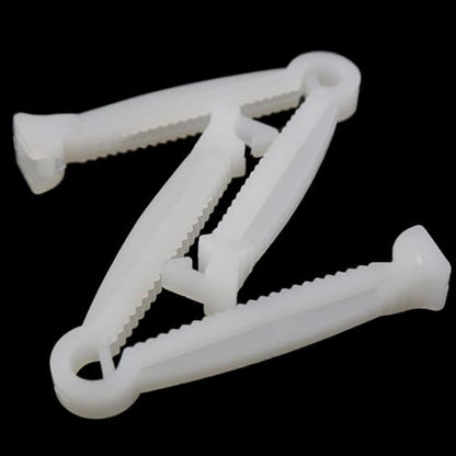 DGZZI 20PCS Height 49mm Plastic Veterinary Umbilical Cord Clamps Pet Delivery Tools Pig Equipment Suitable for Small Animals