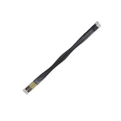 Contoured English Chafeless Girth Black Brown 46" / 48" / 50" / 52" / 54"/ 56" - color: Black, size: 56"