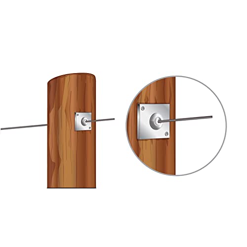 Mabeeze Anchor Vise 12-13 Gauge Wire Tightener, 10 Pack | One-way grip for grape trellis, vineyard, arbor, and fence wire tensioning - size: 12-13 gauge