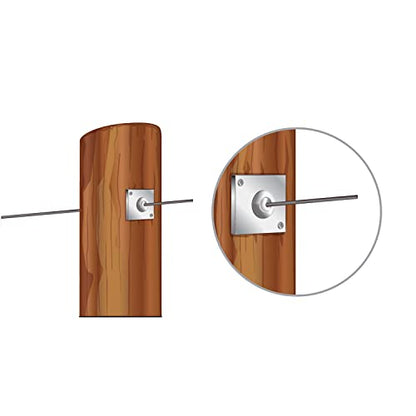 Mabeeze Anchor Vise 12-13 Gauge Wire Tightener, 10 Pack | One-way grip for grape trellis, vineyard, arbor, and fence wire tensioning - size: 12-13 gauge