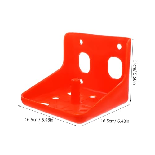Salt Block Feeding Box Set for Cattle Sheep Livestock Farm Sturdy Plastic Holder
