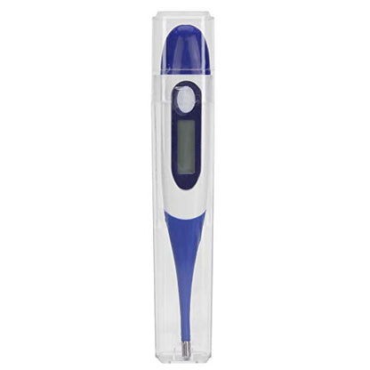 Portable Livestock Pet Thermometer with Electronic Display, Accurate Measurement for Pigs, Cats & Dogs, Included