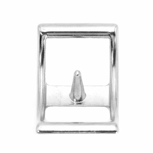Jeffers Conway Buckles 10 Pack – Nickel Plated Die Cast Hardware for Leather, Halters, Tack, Bags, Backpack, DIY Projects