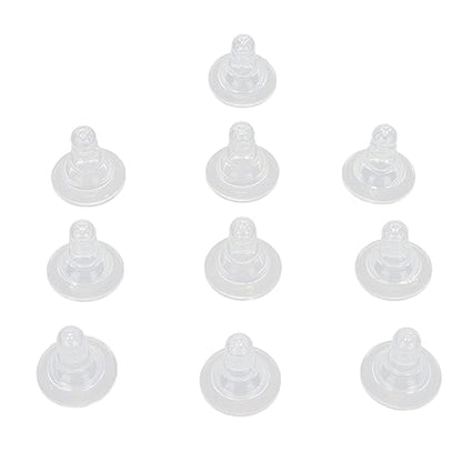 10Pcs Nipple for Goats, 10Pcs Goat Nursing Soft Silicone Thicken Lamb Goats, Small Animal Milk Drink Nipples Feeding Sheep Cattle Rubber Pacifier Replacement Lambs and Kids