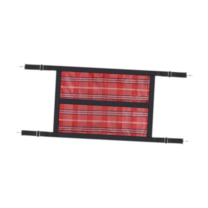 Stall Guard for Horse Barn Guard for Goats, Cows Easy Install 59.1 inch x 18.9 inch Gear Stable Supplies Stall Gate Guard, Red - color: Red