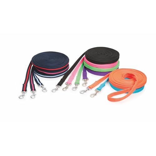 Shires Wessex Soft Feel Lunge Line 8m Black - color: Black