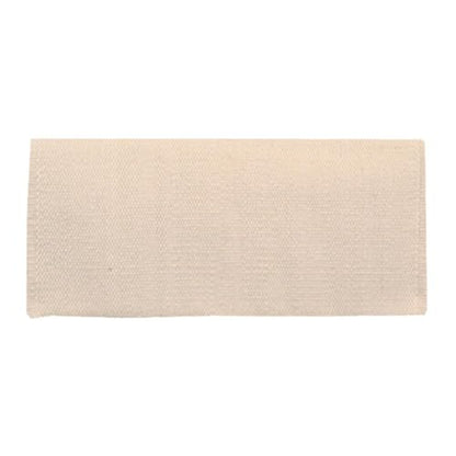 Mayatex San Juan Solid Saddle Blanket - color: Cream, size: 36 x 34-Inch