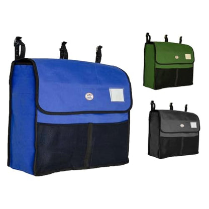 Derby Originals Premium Horse Blanket Carry Storage Bag with Mesh Pockets – Includes Four Desiccant Pouches and 1-Year Warranty - color: Hunter Green