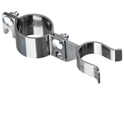 Heavy Duty Stainless Steel 1-7/8" x 1-3/8" Chain Link Fence Gate Fork Latch with Hole for Padlock（Fit 1 7/8" Gate Frame） 1Pack - size: 1-7/8''x1-3/8''-1P