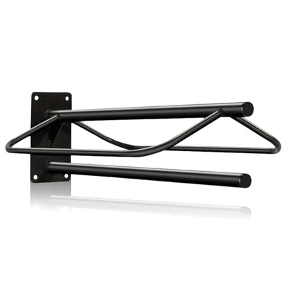 23.8"(L) x12.6(W) x7.5(H) Saddle Rack with Pad Bar Heavy Duty Wall Mounted Saddle Rack Suitable for English and Western Saddles Horse Stall Barn Trailer Tack Room - style: One Bar-1PC