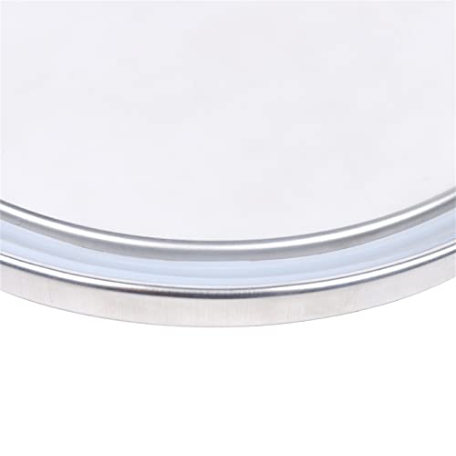 DYRABREST Universal Lid Stainless Steel Durable Universal Milk Bucket Lid Fits 12-60L Milk Bucket