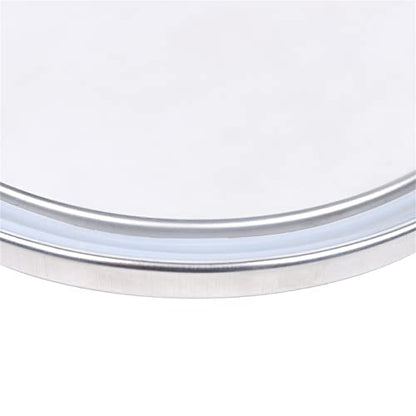 DYRABREST Universal Lid Stainless Steel Durable Universal Milk Bucket Lid Fits 12-60L Milk Bucket