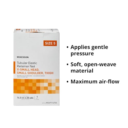 McKesson Tubular Elastic Retainer Net Dressing, 18 1/2 in x 25 yd, 1 ct - size: Size 6 1 Count