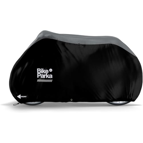BikeParka XL Waterproof Bicycle Cover - INK Black - color: Ink Black
