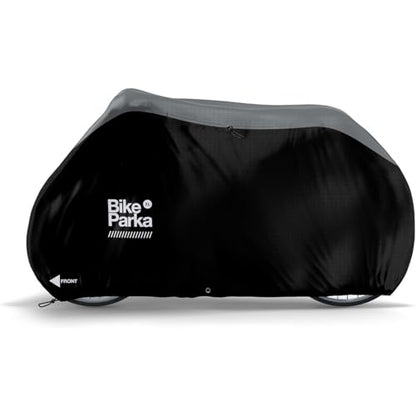 BikeParka XL Waterproof Bicycle Cover - INK Black - color: Ink Black