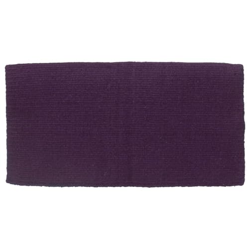 Tough 1 Solid Color Saddle Blanket - color: Purple