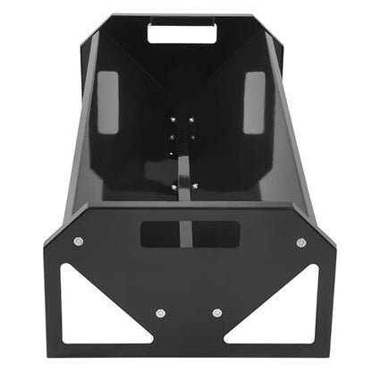 Livestock Feeding Trough 22 Gallon Capacity 45" Hay Feeder Heavy - color: Black