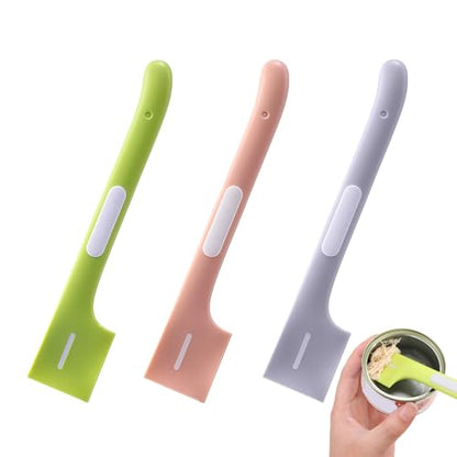 Pet Food Can Spoon,3 Pack Can Food Mixing Spoons,Canned Scoop for Cat & Dog Feeding, Wet Food Storage,Pet Food Spoon - color: 3 Colors