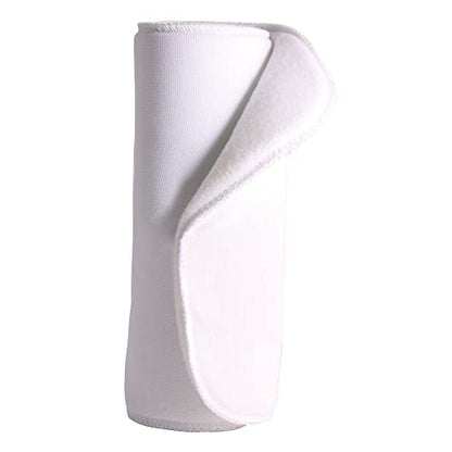 Dura-Tech Tekno-Dri No Bow Leg Wraps for Horses | Size 14" | Enhanced with Tekno-Dri | Sweat-Absorbing | Ideal for Stall Wrapping & Trailering | 30" Long | Sold in Pairs - size: 14"