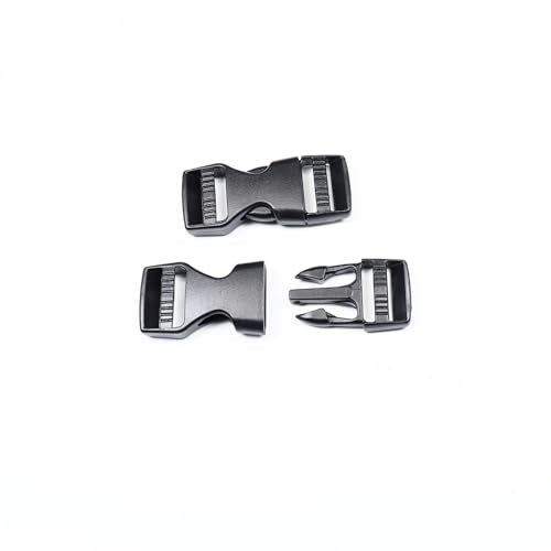 Quick Side Release Buckle, Heavy Duty Plastic Snap Buckle Clip Clasp Fasteners for Backpack Strap - style: 3/4 Inch - 2 Pieces