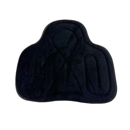 Saddle Tush Cushion Western Long Saddle Pad Horse Riding Seat Saddle Cushion Pad - color: Black style