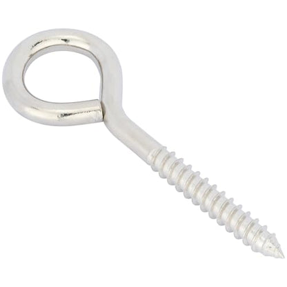 2 Pack Horse Tie Ring,304 Stainless Steel Safe Horse Training Equipment with Eye Bolt, Durable Tack and Supplies Prevents Pulling Back