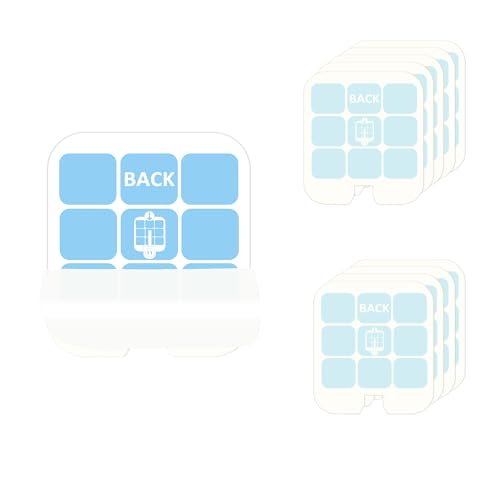 10 Pack Replacement Glue Boards for Dynatrap DT3005W Dot and Safer Home SH502 Plug-in Indoor Insect Trap Mosquito Trap Refills Glue Cards