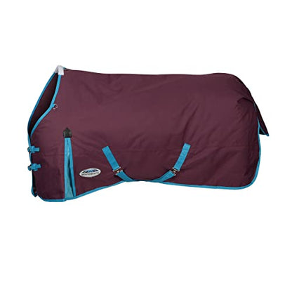 WeatherBeeta ComFiTec Essential Standard Neck Medium, Navy/Silver/Red, 72" - color: Navy/Silver/Red, size: 72"