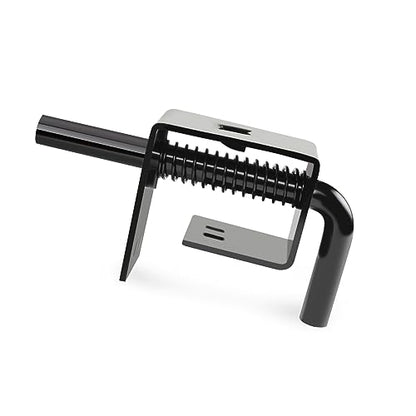 Trailer Gate Spring Latch,Anti-Rust Black Coating,Strong Steel,1Pc