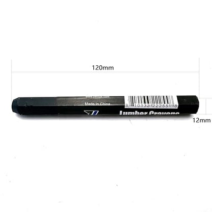 Zeluga 4.7in. x 0.47in. Hex Shape Industrial Lumber Marking Crayons for Clear and Permanent Markings, Black 12 Pack - color: Black, size: 1 Count (Pack of 12)