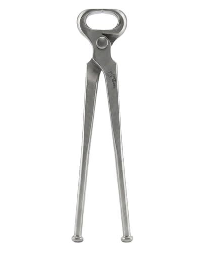 14" Horse Shoe Puller–Premium Vanadium Steel Farrier Tool with Dull Finish,Heavy-Duty Design for Professional Hoof Care,Precision Pulling,Durable,Ergonomic Grip for Efficient Hoof Removal and Shoeing