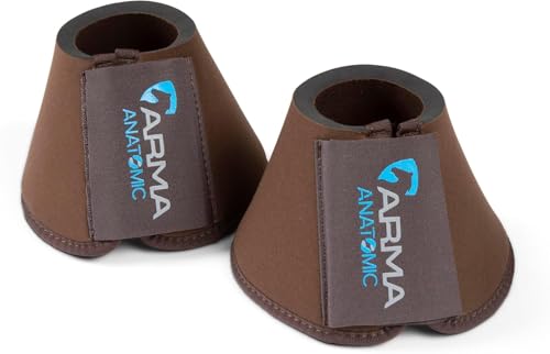 Shires ARMA Neoprene Bell Boots - color: Brown, size: Cob