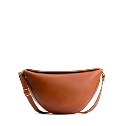 Portland Leather Goods Koala Sling Bag - Adjustable Full-Grain Leather - color: Honey, size: Small