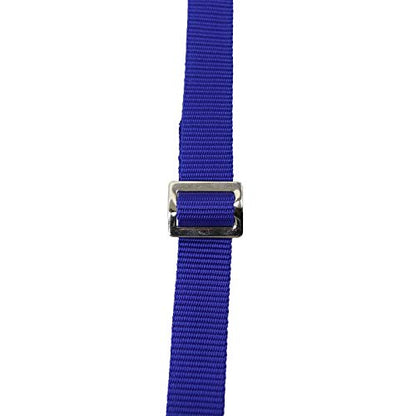 Derby Originals Heavy Duty Adjustable 30” Nylon Hanging Bucket Straps for Water and Feed Buckets - Available in 16 Colors and Patterns (Blue Chevron) - color: Blue Chevron